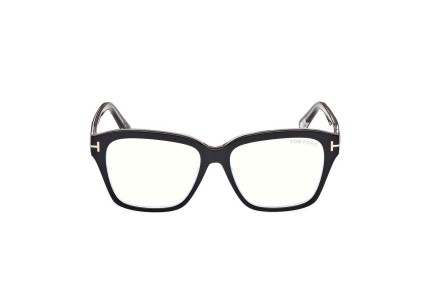 Brillen Tom Ford FT5955-B 003 Quadratisch Schwarz