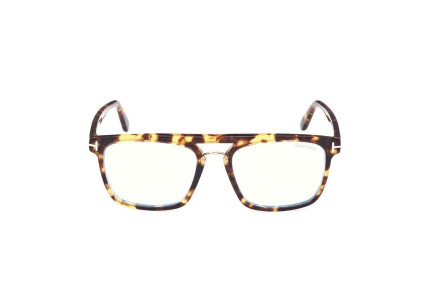 Brillen Tom Ford FT5942-B 053 Quadratisch Havanna