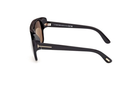 Sonnenbrille Tom Ford FT1103 01L Quadratisch Schwarz