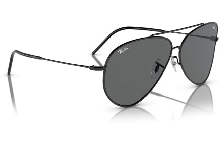 Sonnenbrille Ray-Ban Aviator Reverse x Lenny Kravitz RBR0101S 002/GR Pilot Schwarz