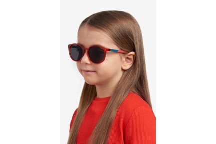 Sonnenbrille Polaroid Junior PLD8059/S C9A/M9 Polarized Rund Rot