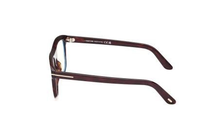 Glasses Tom Ford FT5939-B 052 Quadratisch Havanna