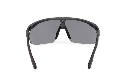 Sonnenbrille Adidas Sport SP0095 02A Monoscheibe | Shield Schwarz