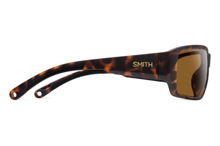 Sunglasses Smith HOOKSET N9P/L5 Polarized Rechteck Havanna