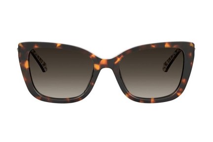 Sonnenbrille Love Moschino MOL073/S H7P/HA Rechteck Havanna