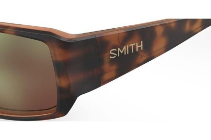 Sonnenbrille Smith GUIDECHOICES 086/UI Rechteck Havanna