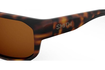 Sonnenbrille Smith ARVO N9P/L5 Polarized Oval Havanna