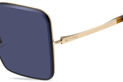 Sonnenbrille Etro ETRO0034/S 000/KU Quadratisch Gold