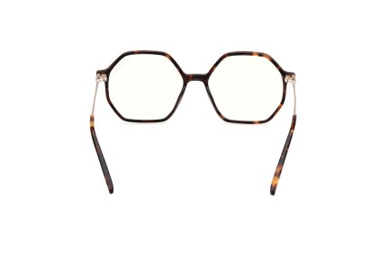 Glasses Tom Ford FT5952-B 052 Rechteck Havanna