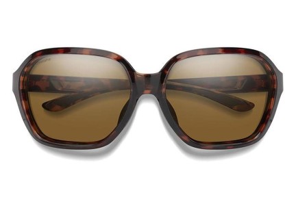 Sonnenbrille Smith WHITNEY 086/L5 Polarized Oval Havanna