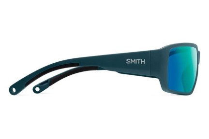 Sunglasses Smith HOOKSET FJM/QG Polarized Rechteck Blau