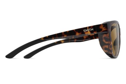 Sunglasses Smith SHOAL 086/L5 Polarized Rund Havanna