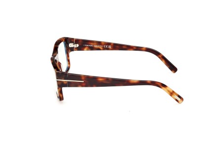 Glasses Tom Ford FT5941-B 053 Rechteck Havanna