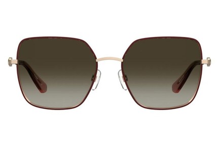 Sunglasses Love Moschino MOL075/S 6K3/HA Rechteck Rot