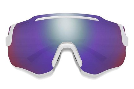 Sonnenbrille Smith MOMENTUM VK6/DI Monoscheibe | Shield Weiß