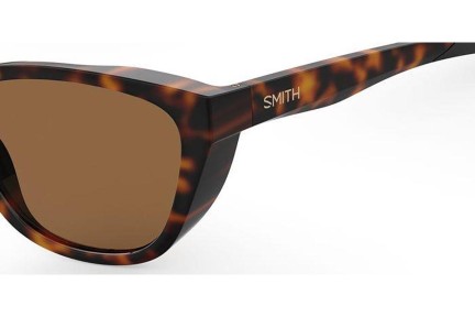 Sonnenbrille Smith SHOAL 086/L5 Polarized Rund Havanna