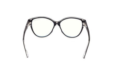 Brillen Tom Ford FT5954-B 003 Cat Eye Schwarz