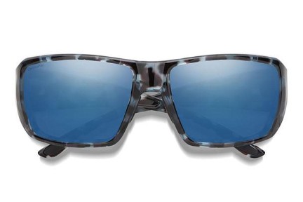 Sunglasses Smith GUIDECHOICES JBW/QG Polarized Rechteck Havanna