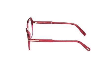 Brillen Tom Ford FT5947-B 075 Quadratisch Rosa