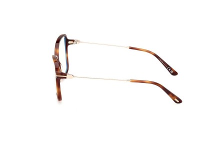 Glasses Tom Ford FT5953-B 053 Cat Eye Havanna