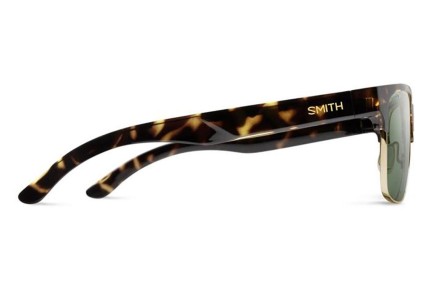 Sonnenbrille Smith LOWDOWNSPLIT P65/L7 Polarized Browline Havanna