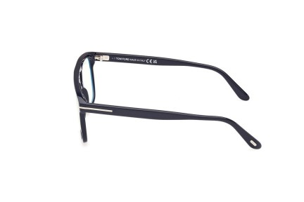 Glasses Tom Ford FT5942-B 090 Quadratisch Blau