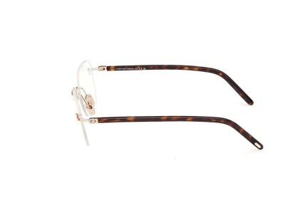 Glasses Tom Ford FT5934-B 028 Rechteck Gold