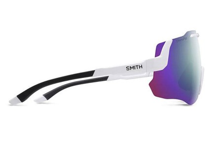 Sonnenbrille Smith MOMENTUM VK6/DI Monoscheibe | Shield Weiß