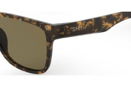 Sonnenbrille Smith LOWDOWNXL2 P65/L7 Polarized Quadratisch Havanna