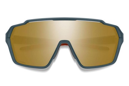 Sonnenbrille Smith SHIFTMAG FLL/AV Monoscheibe | Shield Blau