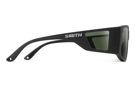 Sunglasses Smith MONROEPEAK 003/L7 Polarized Rechteck Schwarz