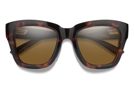 Sonnenbrille Smith SWAY 086/XC Rechteck Havanna