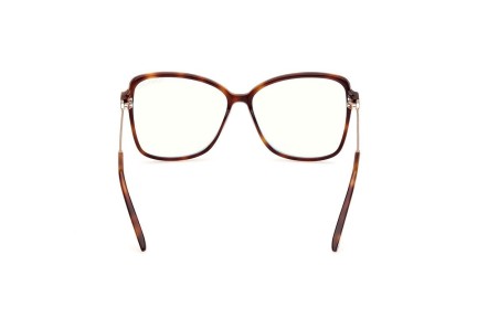 Glasses Tom Ford FT5953-B 053 Cat Eye Havanna