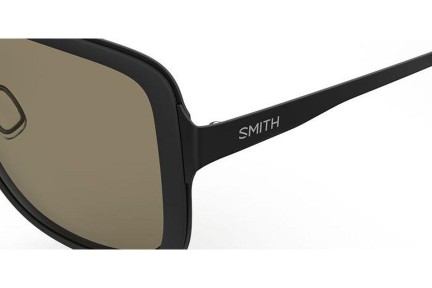 Sonnenbrille Smith AVELINE 003/L7 Polarized Quadratisch Schwarz