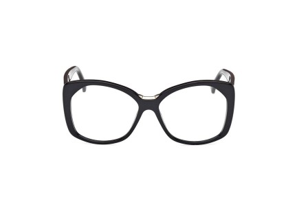 Glasses Max Mara MM5141 001 Rechteck Schwarz