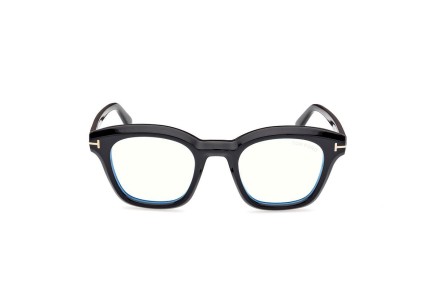 Glasses Tom Ford FT5961-B 001 Browline Schwarz