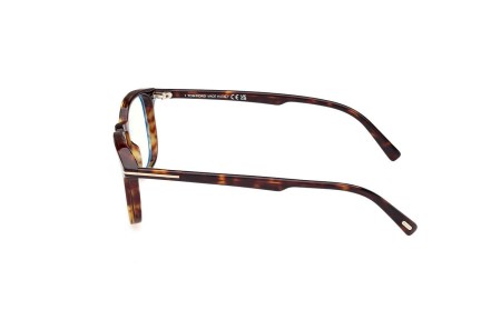 Glasses Tom Ford FT5960-B 052 Rechteck Havanna