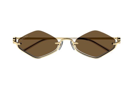 Sonnenbrille Gucci GG1604S 002 Besondere Gold