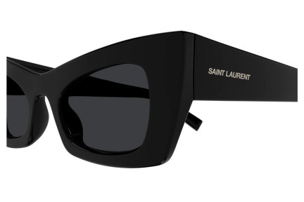 Sonnenbrille Saint Laurent SL702 001 Cat Eye Schwarz