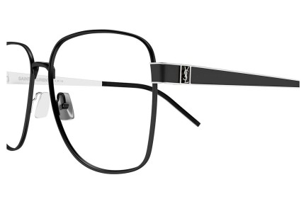 Glasses Saint Laurent SLM134 001 Rund Schwarz