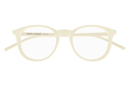 Brillen Saint Laurent SL106 016 Rund Weiß