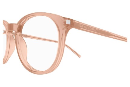 Glasses Saint Laurent SL106 017 Rund Orange