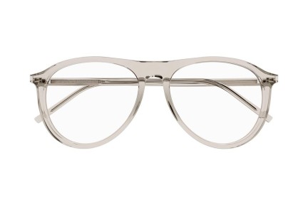 Brillen Saint Laurent SL667OPT 003 Pilot Beige