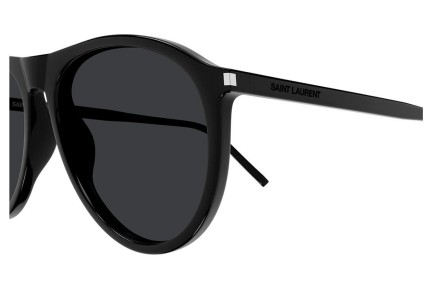 Sonnenbrille Saint Laurent SL667 001 Pilot Schwarz