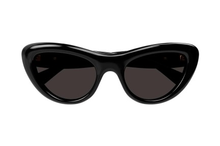 Sonnenbrille Bottega Veneta BV1282S 001 Cat Eye Schwarz