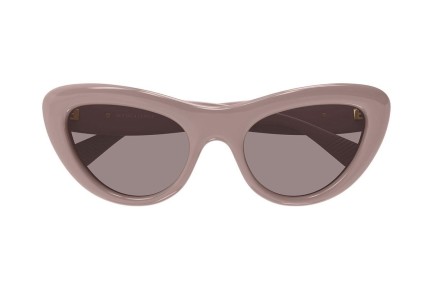 Sunglasses Bottega Veneta BV1282S 004 Cat Eye Schwarz