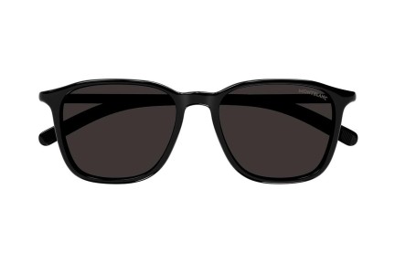 Sonnenbrille Mont Blanc MB0325S 001 Rechteck Schwarz