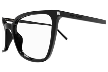 Glasses Saint Laurent SL669 002 Cat Eye Schwarz