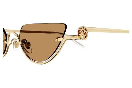 Sonnenbrille Gucci GG1603S 002 Cat Eye Gold