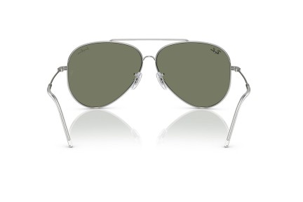 Sunglasses Ray-Ban Aviator Reverse x Lenny Kravitz RBR0101S 003/30 Pilot Silber